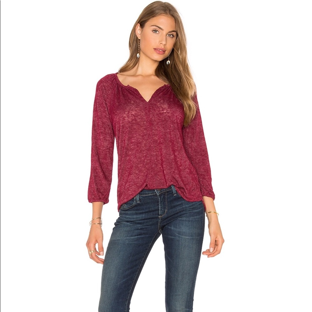 Bishop sleeve blouse
